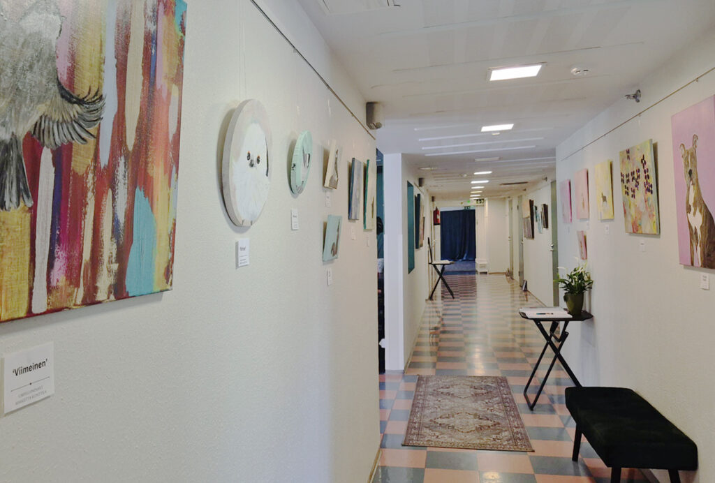 Tilat lepola galleriakäytävä