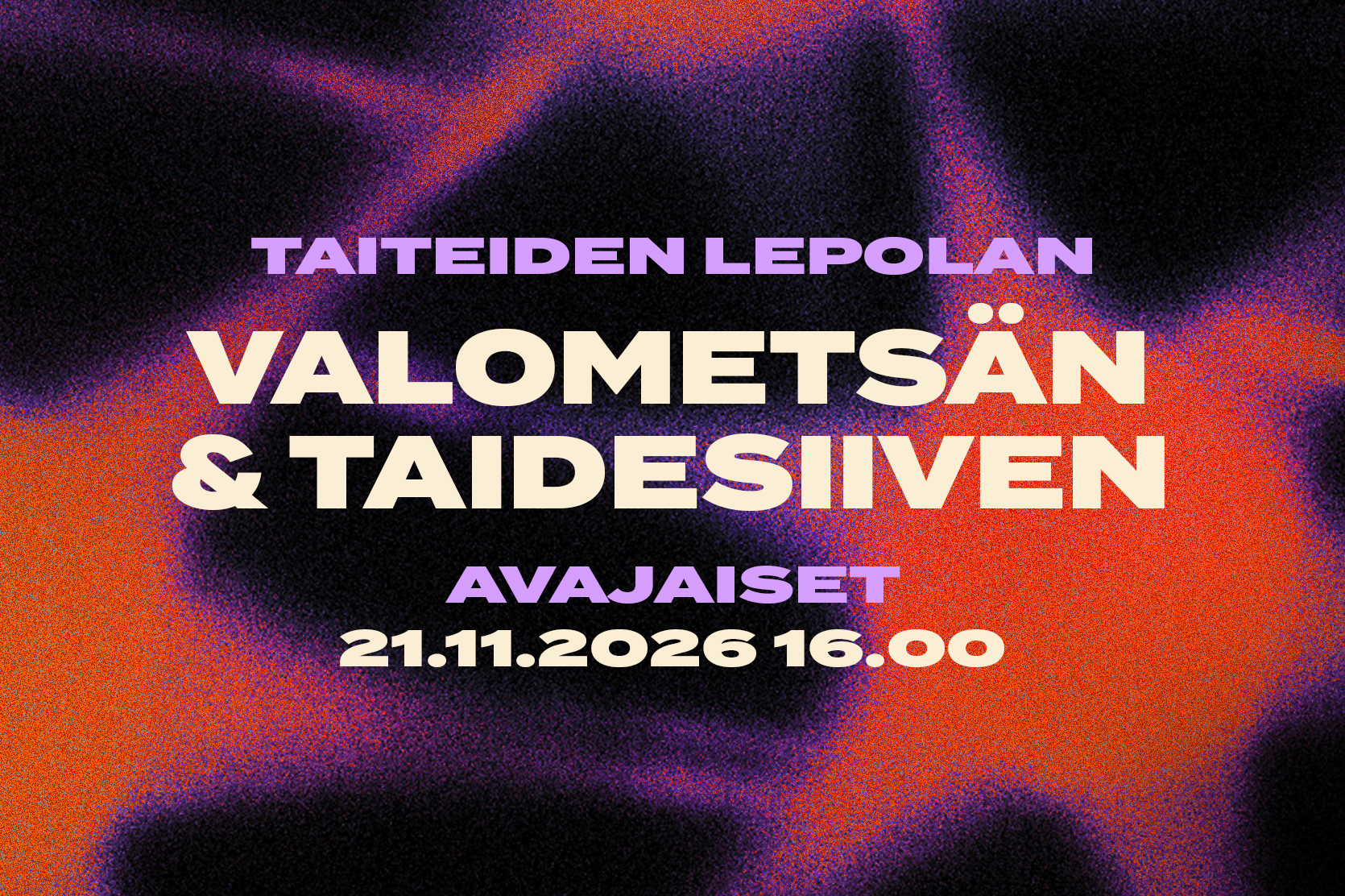 lepola taiteiden lepola taidemetsä valometsa avajaiset1